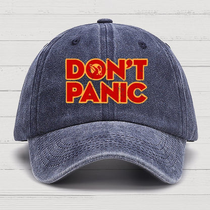 Dont Panic Cotton Hat