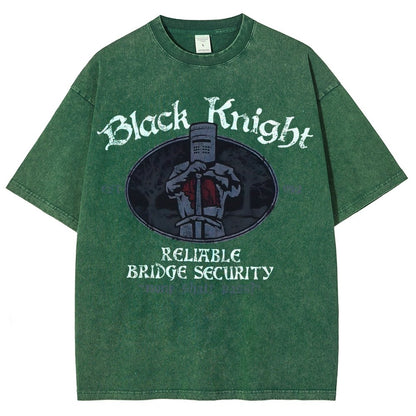 Black Knight Vintage Distressed T-shirt