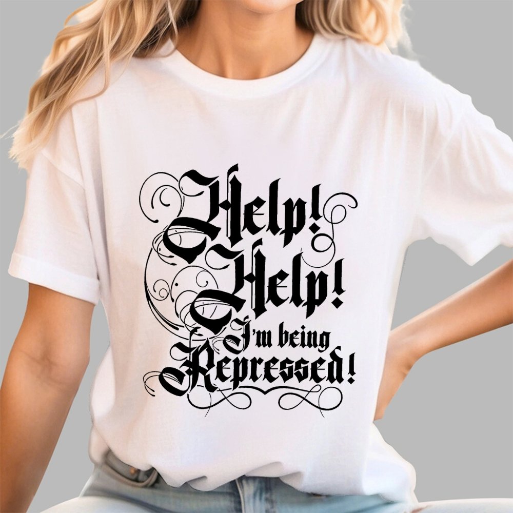Help! Help! I'm Being Repressed Geek T-Shirt