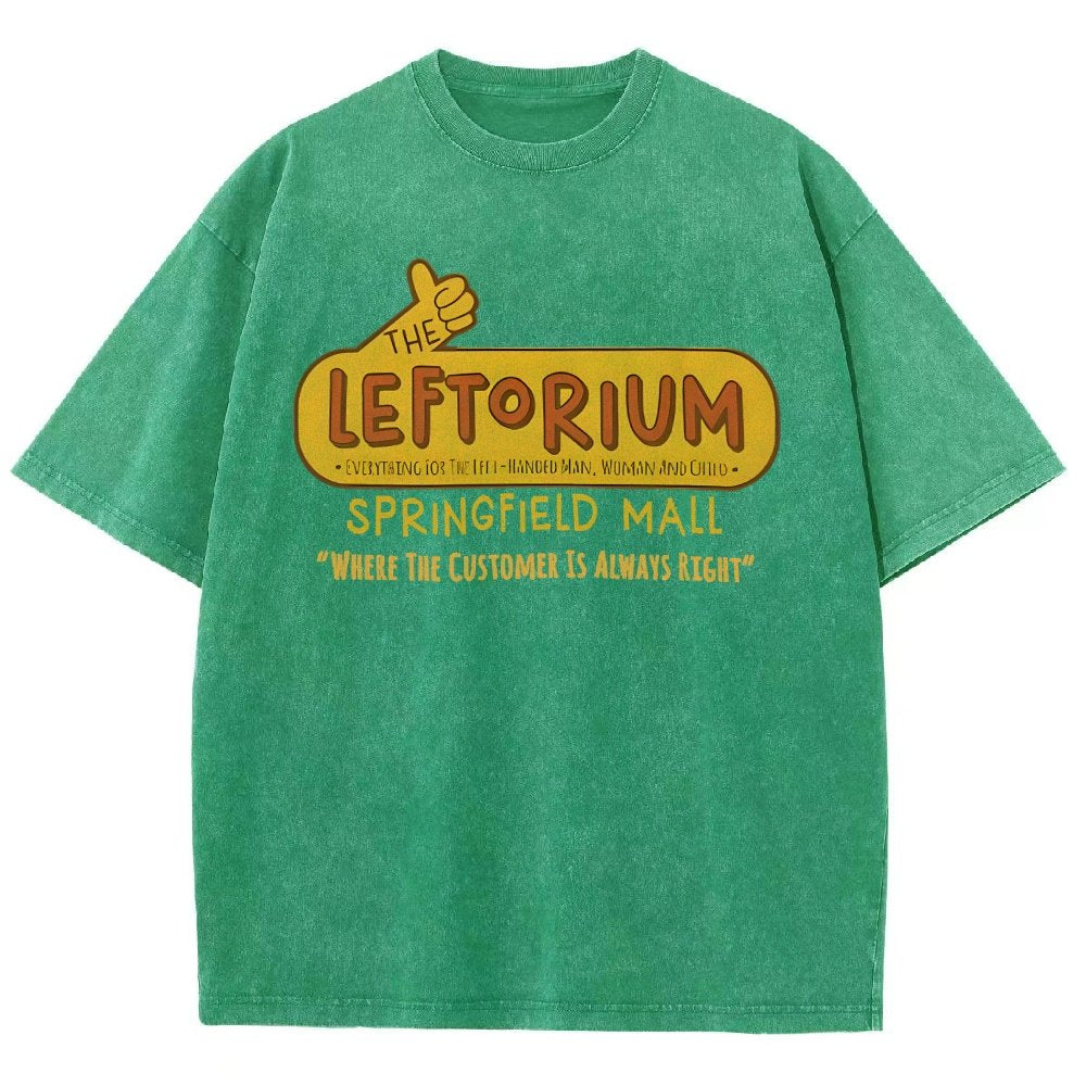The Leftorium Store Vintage Distressed T-shirt
