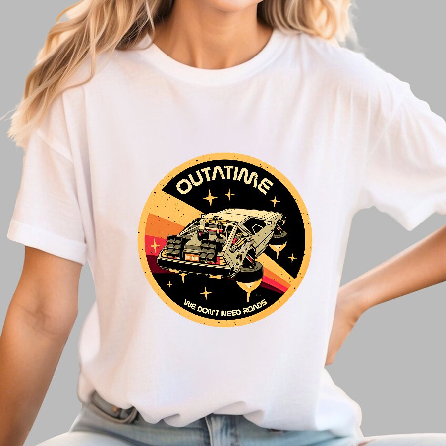 Vintage Time Travel Geek T-Shirt