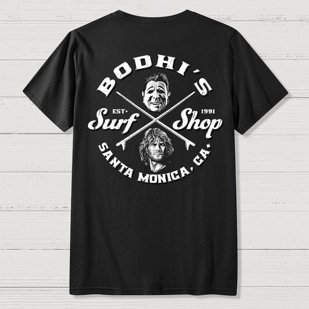Bodhi's Surf Shop Back-Printed Geek T-Shirt