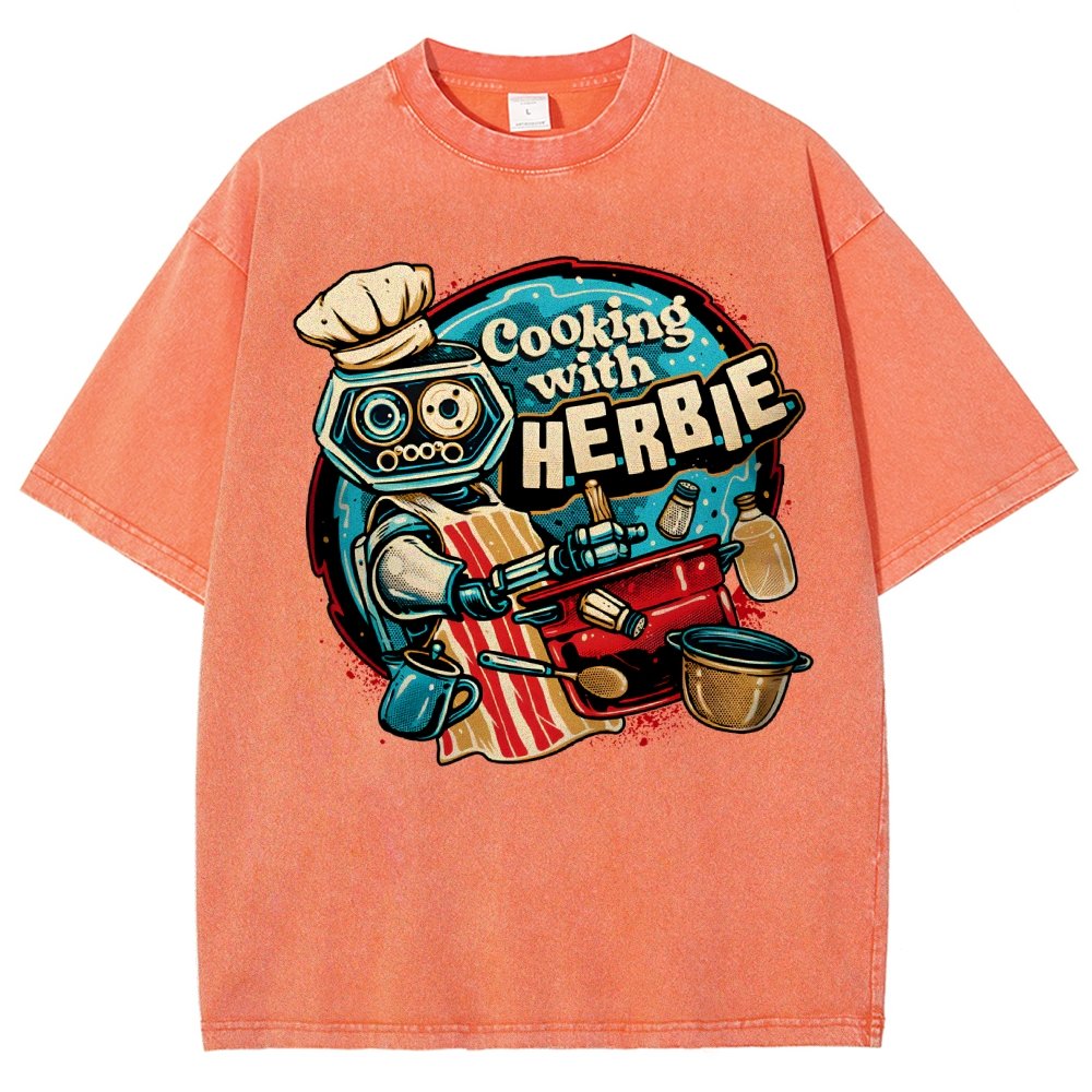 Cooking With Buddy Vintage Distressed T-shirt