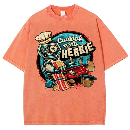 Cooking With Buddy Vintage Distressed T-shirt
