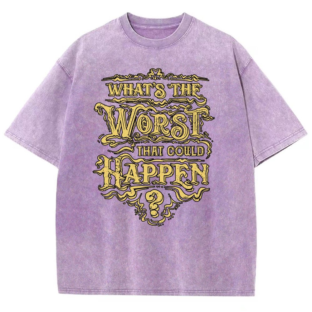 What Could Happen Vintage Distressed T-shirt