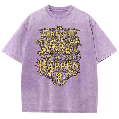 What Could Happen Vintage Distressed T-shirt