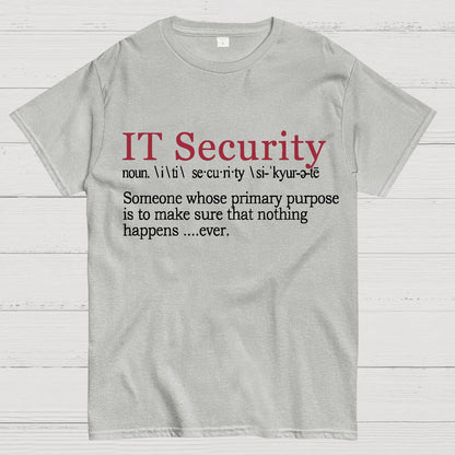 Best Funny IT Security Cybersecurity Definition Gi Geek T-Shirt