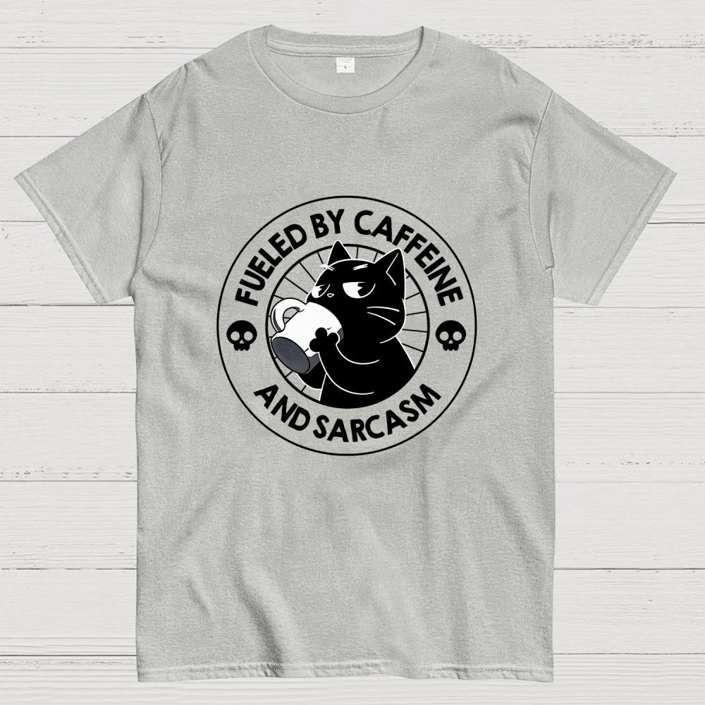 Fueled By Caffeine Geek T-Shirt