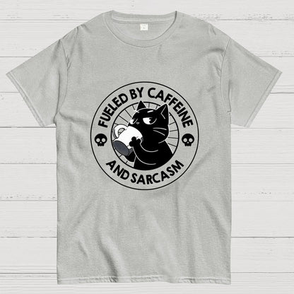 Fueled By Caffeine Geek T-Shirt