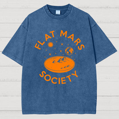 Flat Mars Vintage Distressed T-shirt