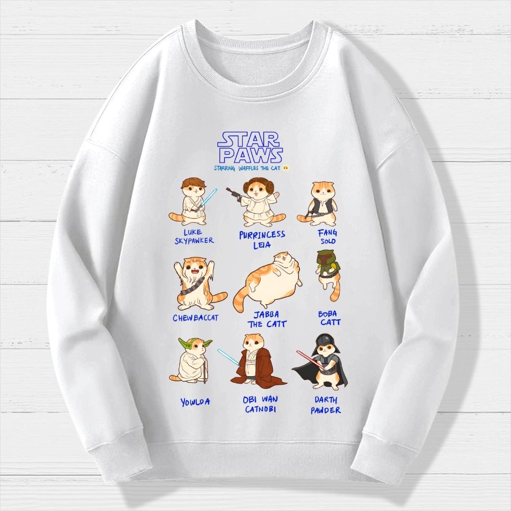 Star Paws Geek Cotton Sweatshirt