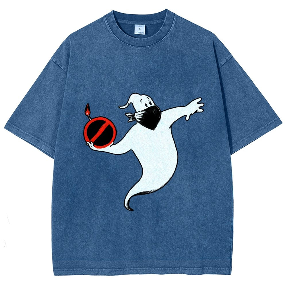 Spooksy Vintage Distressed T-shirt