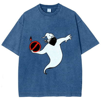 Spooksy Vintage Distressed T-shirt