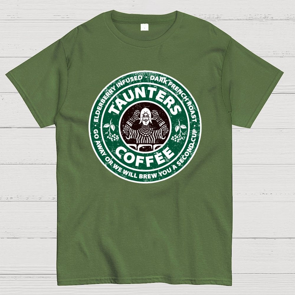 Taunters French Roast Coffee Geek T-Shirt