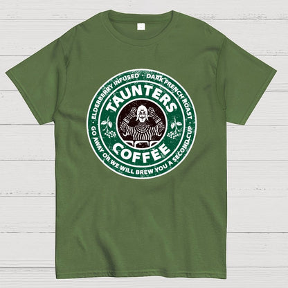 Taunters French Roast Coffee Geek T-Shirt