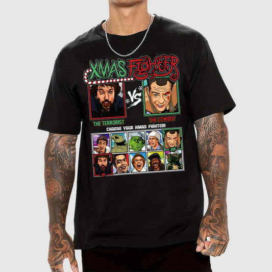Xmas Fighter - Die Hard Geek T-Shirt