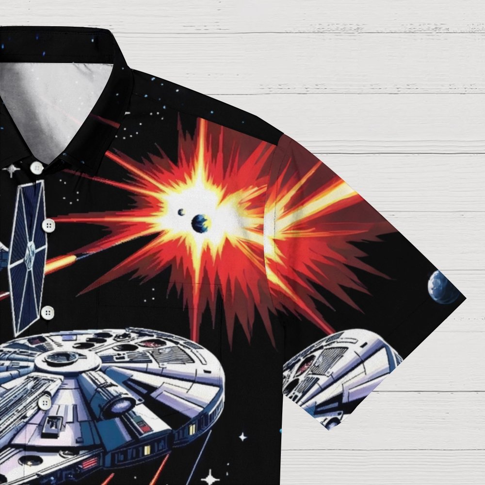 Cosmic Battle Geek Hawaiian Shirt