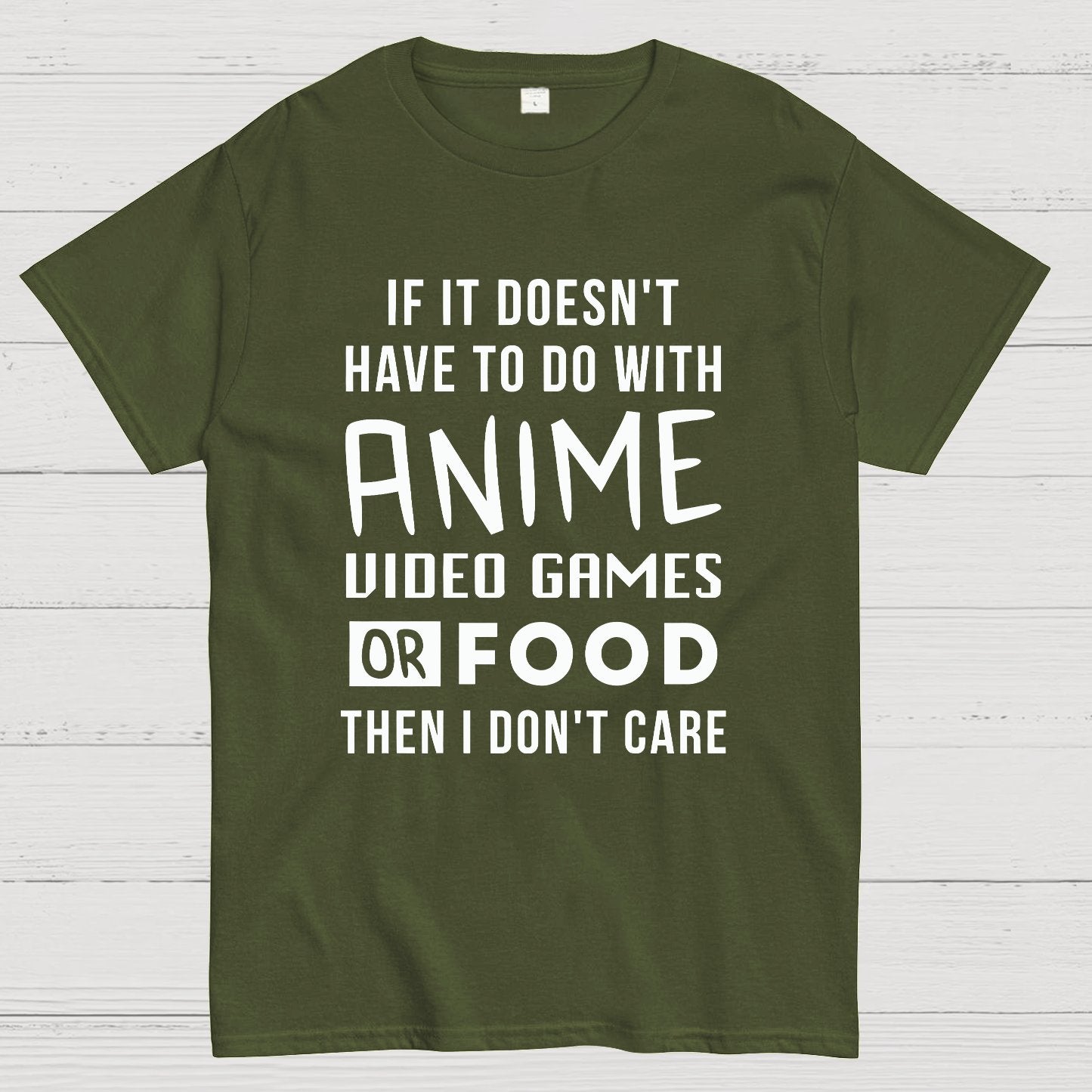 Anime Video Game Geeky T-Shirt