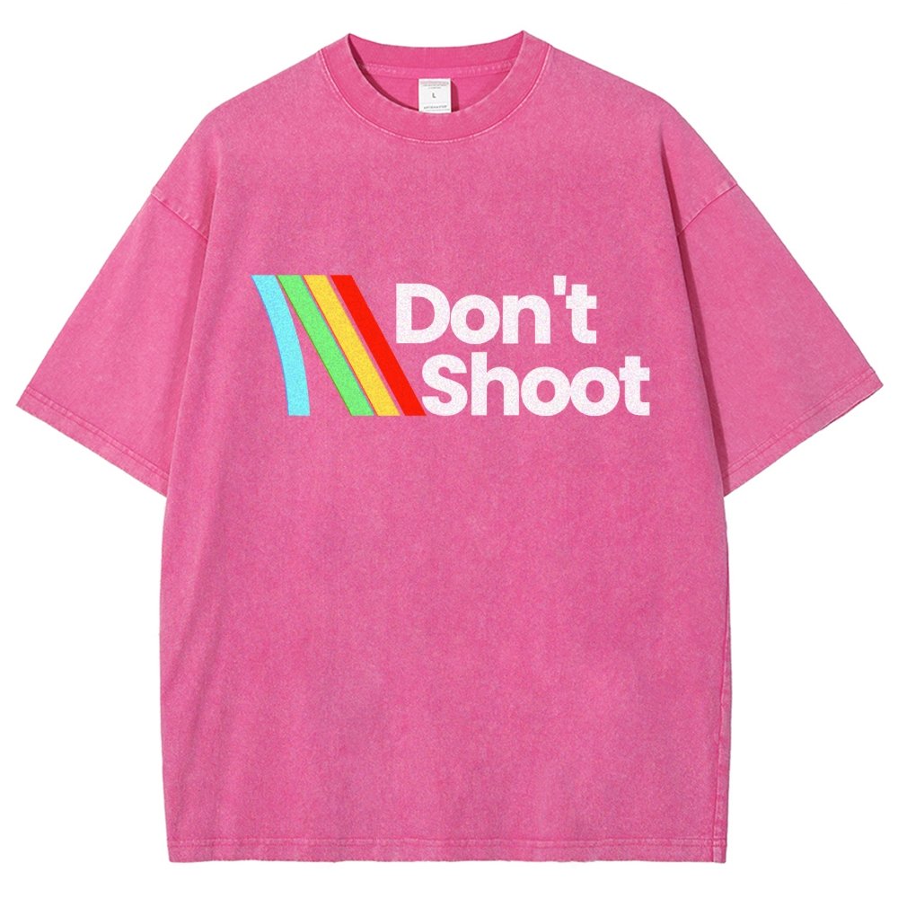 Don't Shoot Vintage Distressed T-shirt