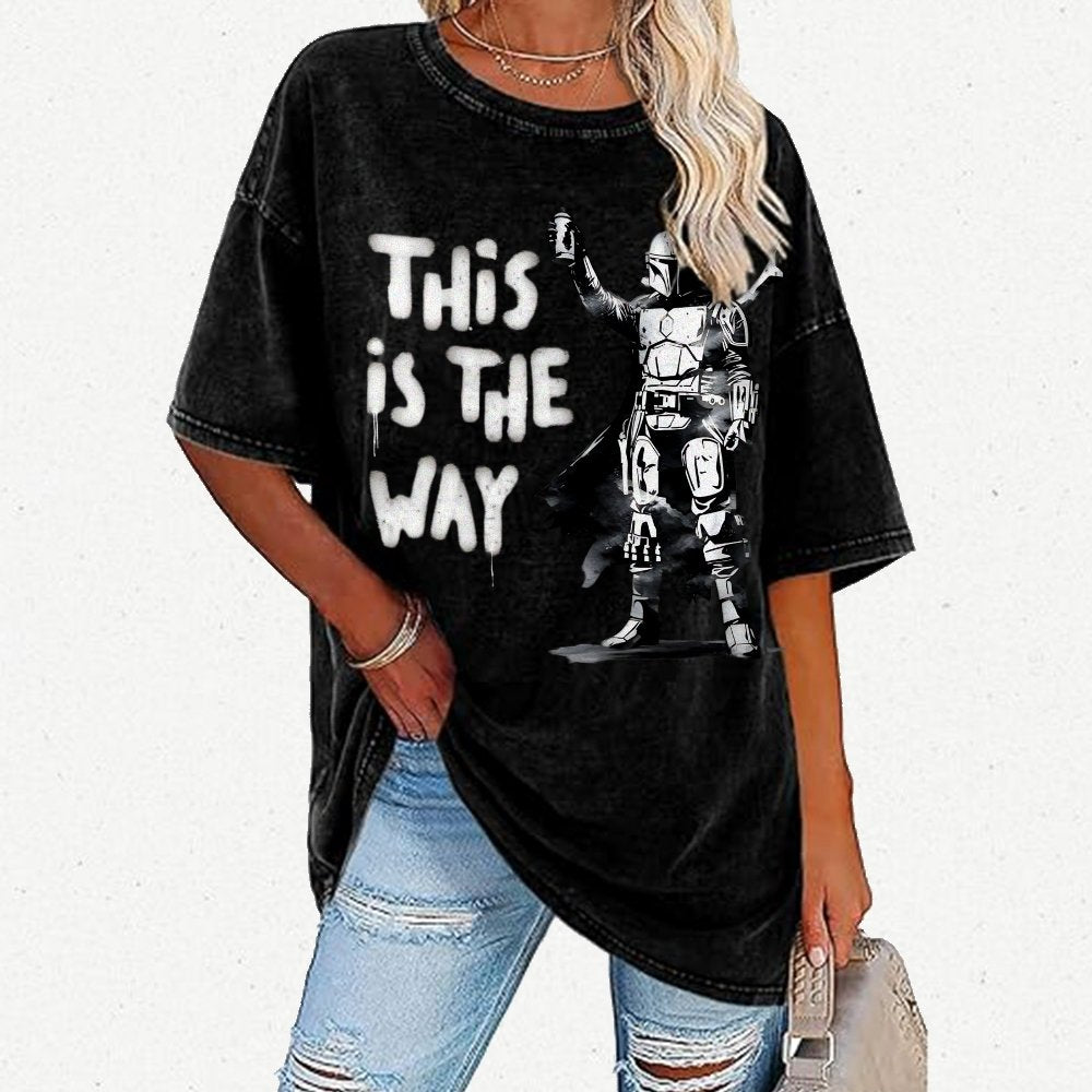 This Is My Way Vintage Distressed T-shirt
