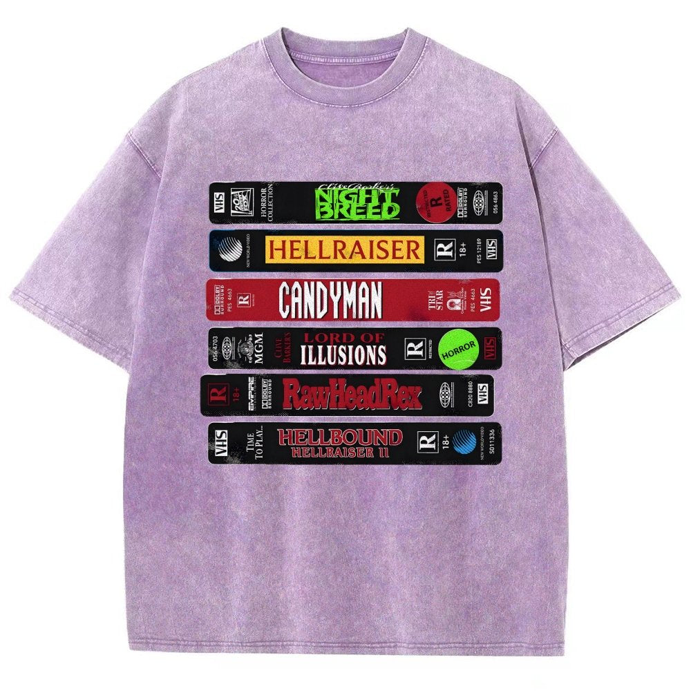 VHS Barker Vintage Distressed T-shirt