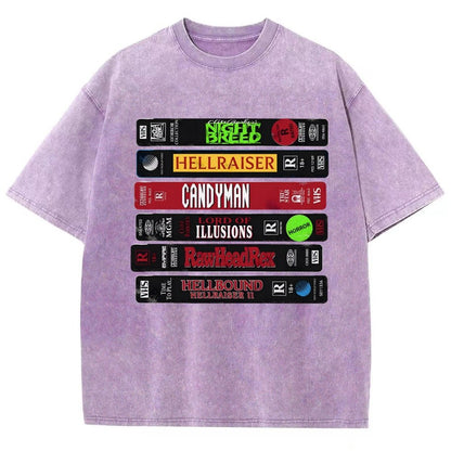VHS Barker Vintage Distressed T-shirt