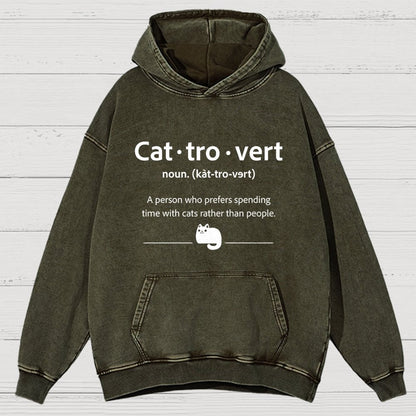 Dog-Tro-Vert Vintage Distressed Hoodie