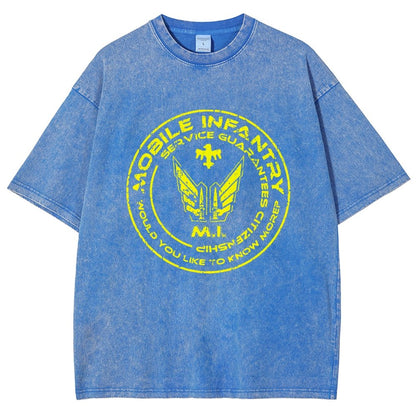 Service Guarantees Citizenship Vintage Distressed T-shirt