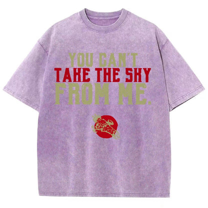 Serenity Front Vintage Distressed T-shirt