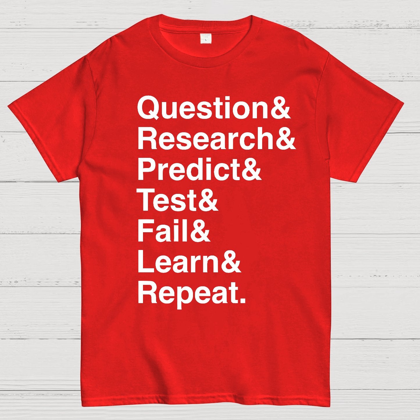 Scientific Method Geek T-Shirt