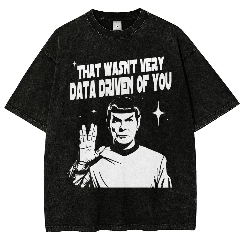 That Wasn't Very Logic Based Of You Vintage Distressed T-shirt