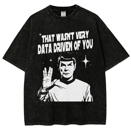 That Wasn't Very Logic Based Of You Vintage Distressed T-shirt