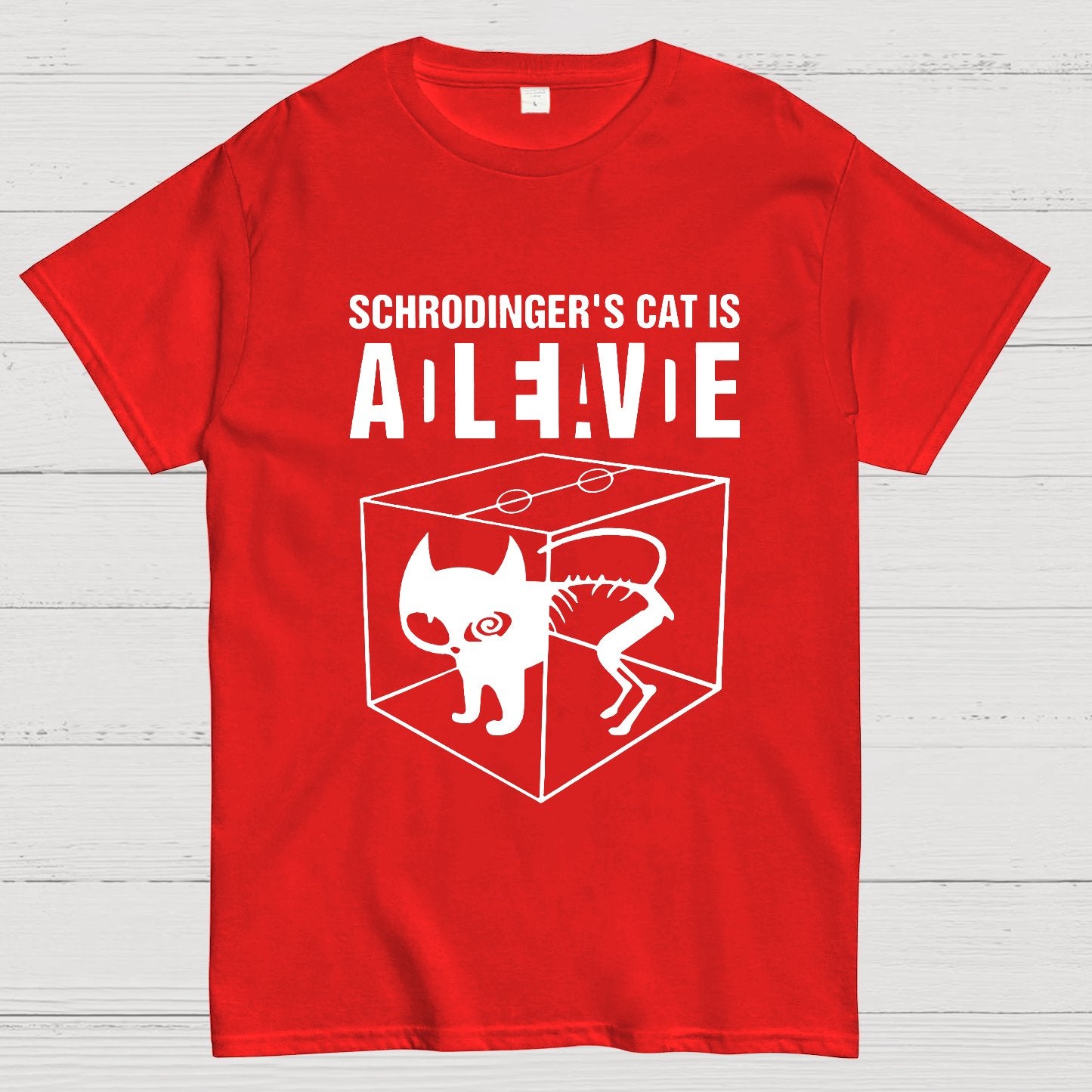 Schrodinger's Cat Geeky T-Shirt