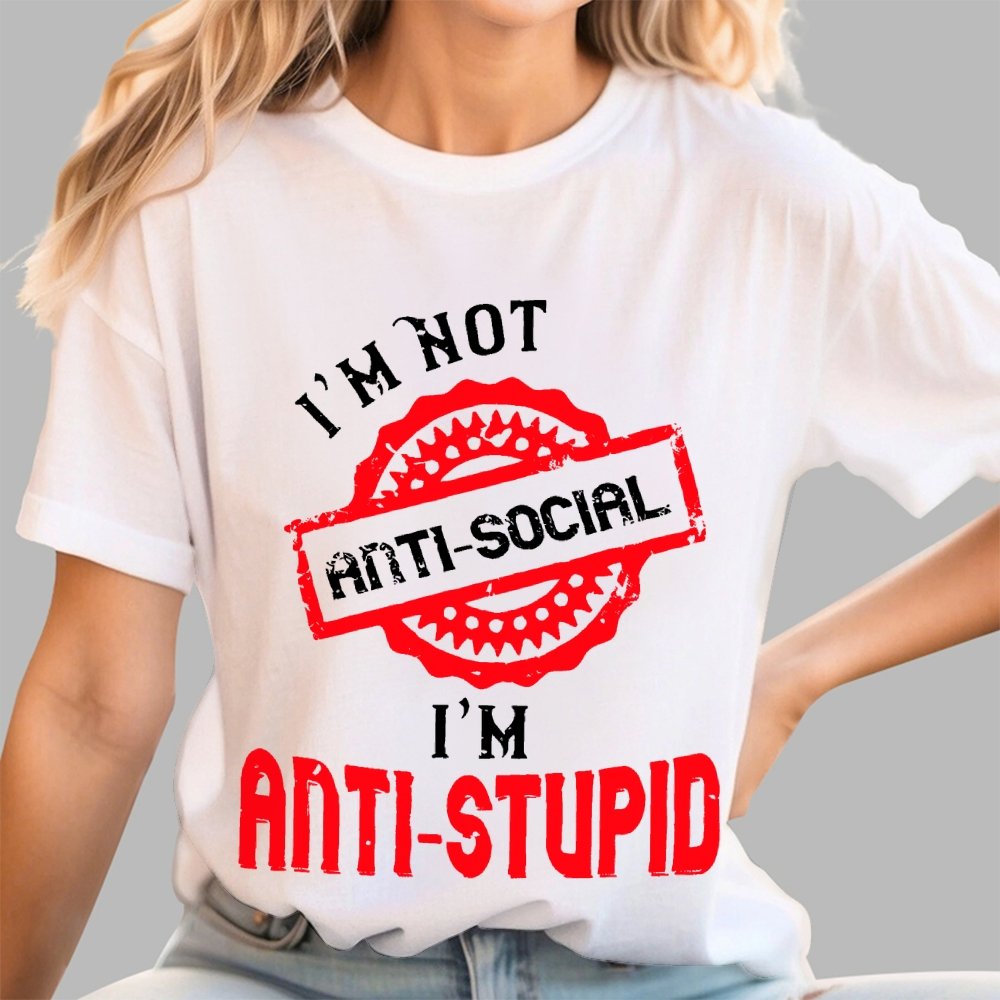 Anti-Stupid Geek T-Shirt