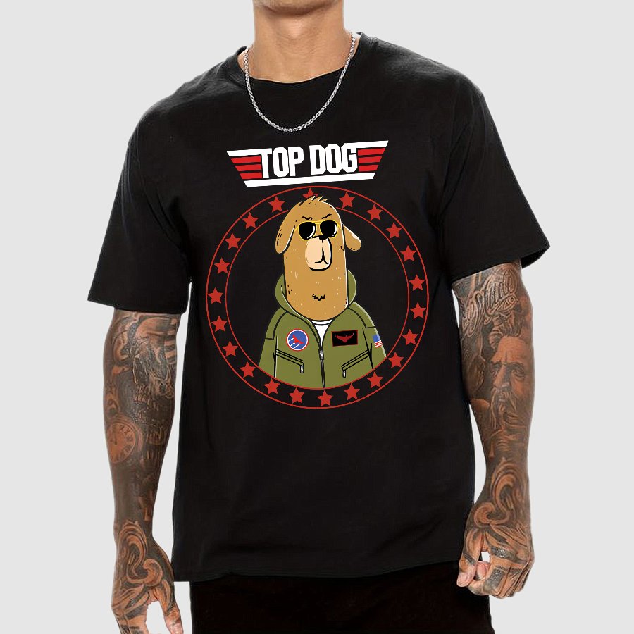 Top Dog.Sarcasm Geek T-Shirt