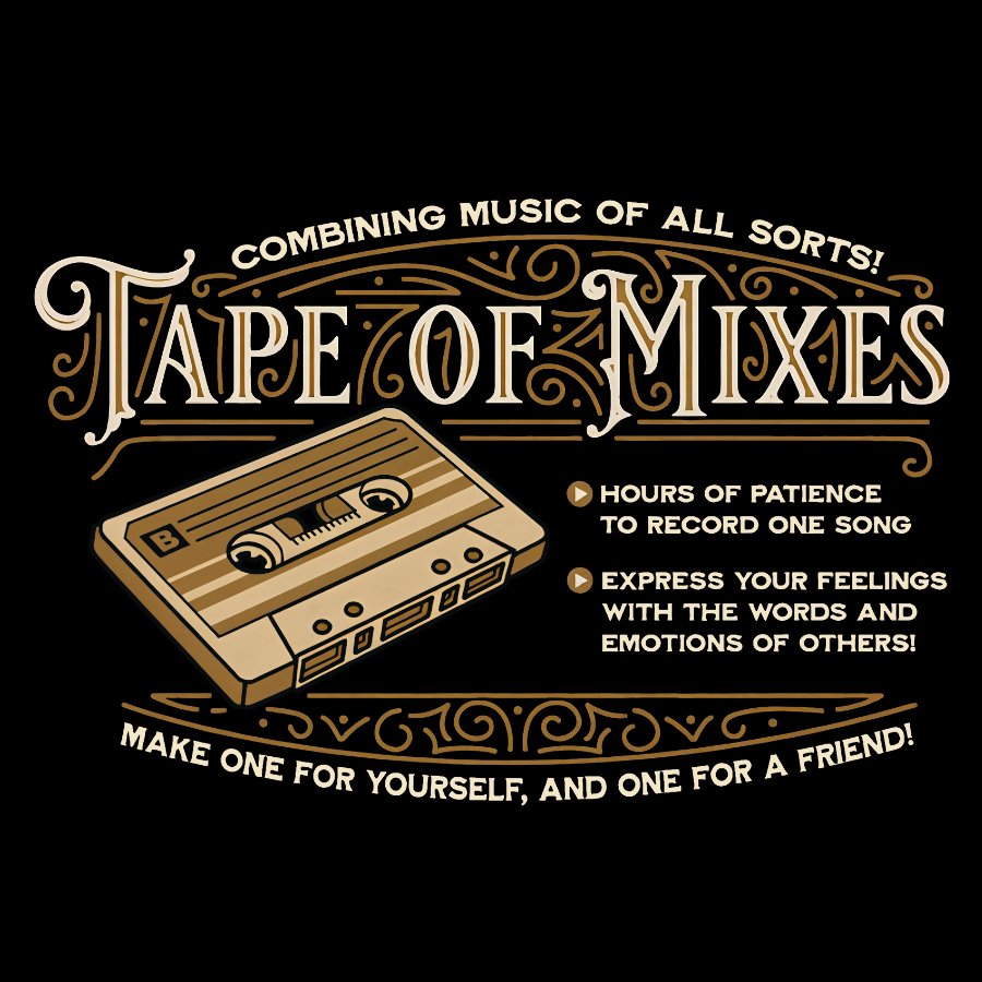 Vintage Mixtape Geek T-Shirt