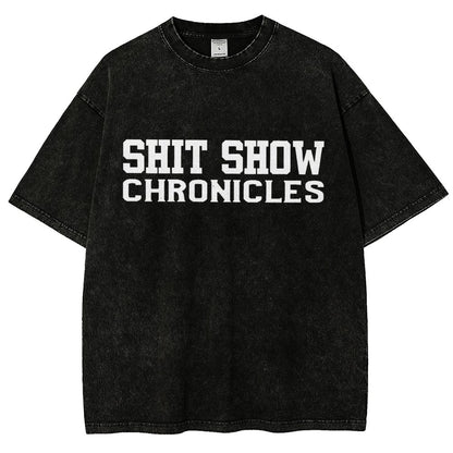 Shit Show Chronicles Vintage Distressed T-shirt