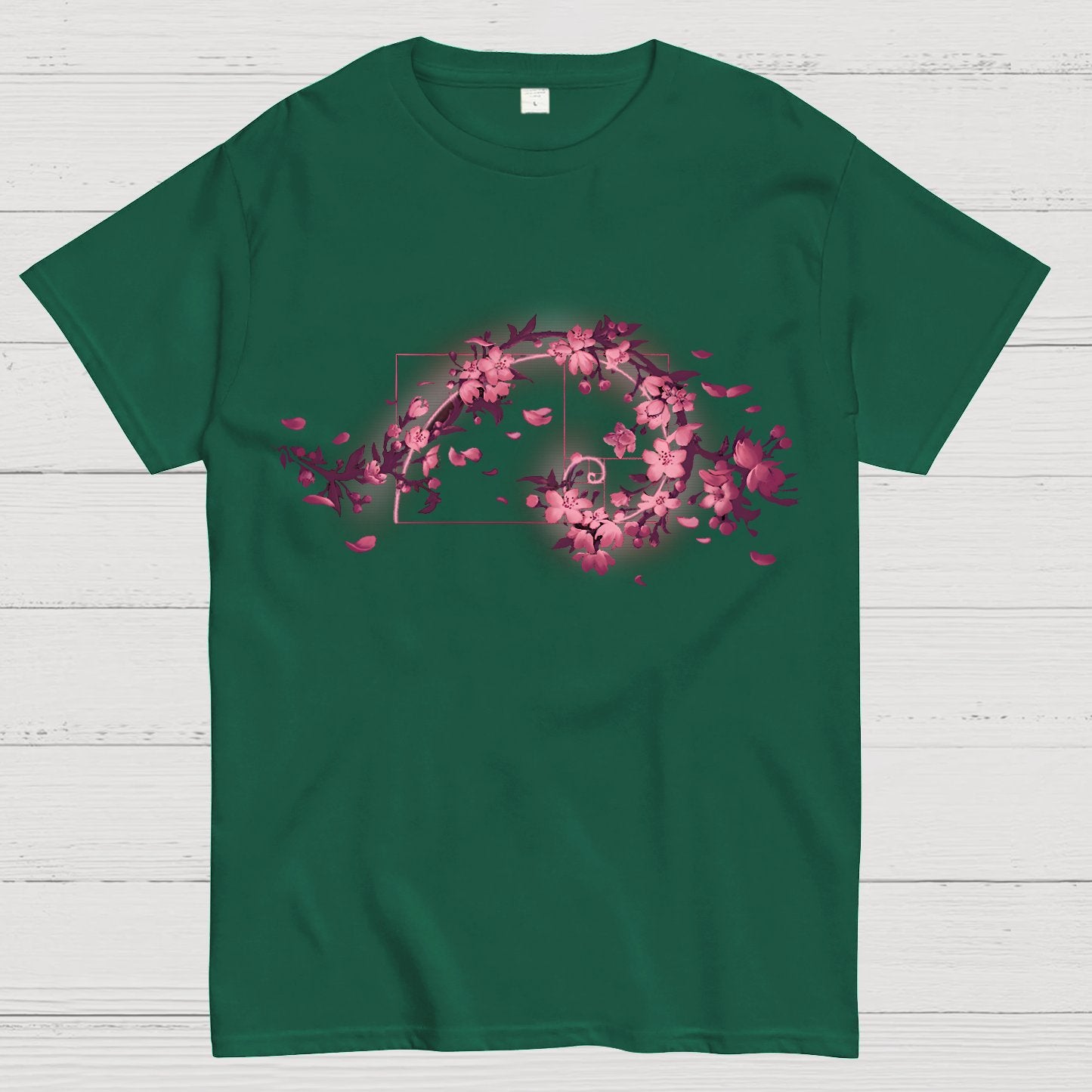 Golden Sakura Season Geek T-Shirt