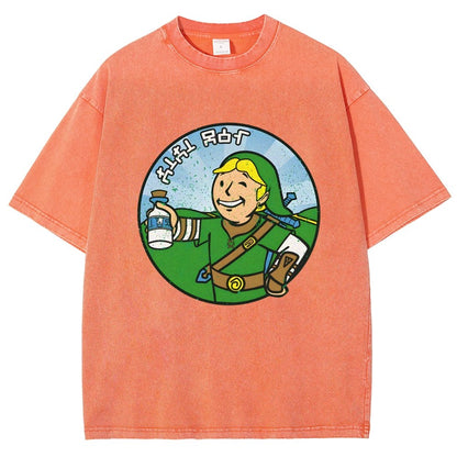 Mystic Milk Vintage Distressed T-shirt
