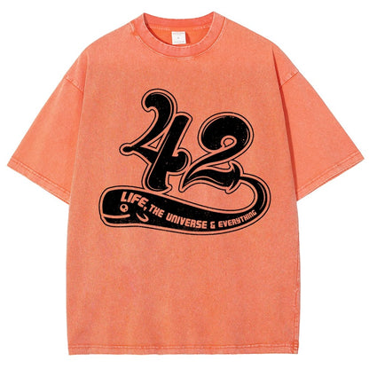 42 Life Vintage Distressed T-shirt