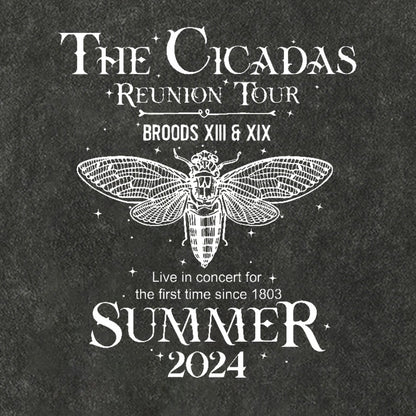 The Cicada Reunion U.S Tour 2024 Cicada Cotton Hat