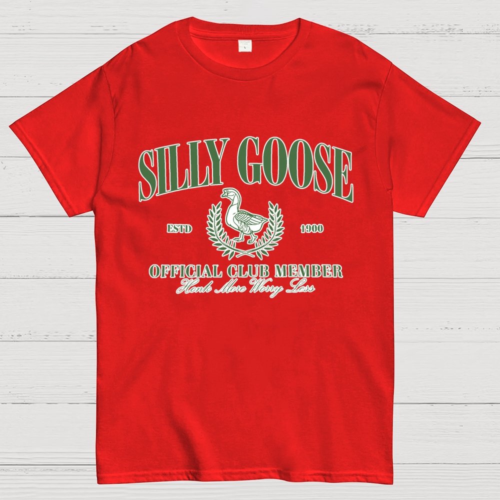 Silly Goose Official Club Unisex Geek T-Shirt