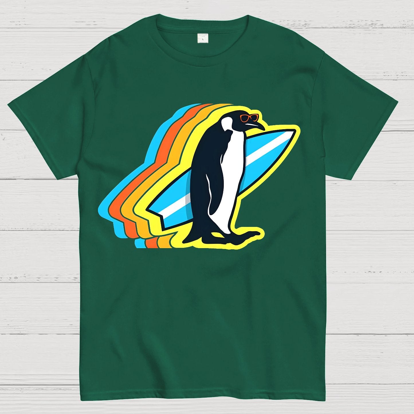 Surf Antarctica Geek T-Shirt