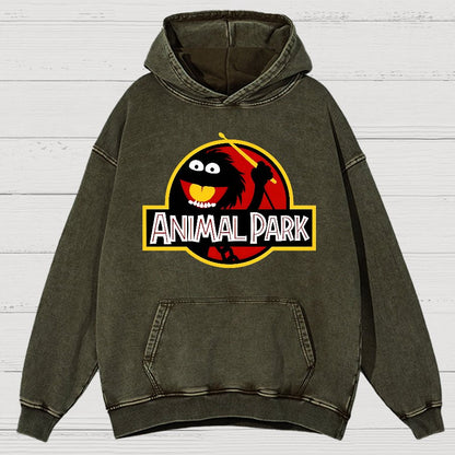 Animal Park Vintage Distressed Hoodie