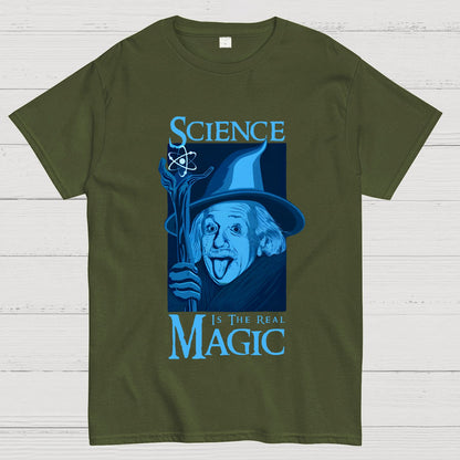 Science Is The Real Magic Geeky T-Shirt
