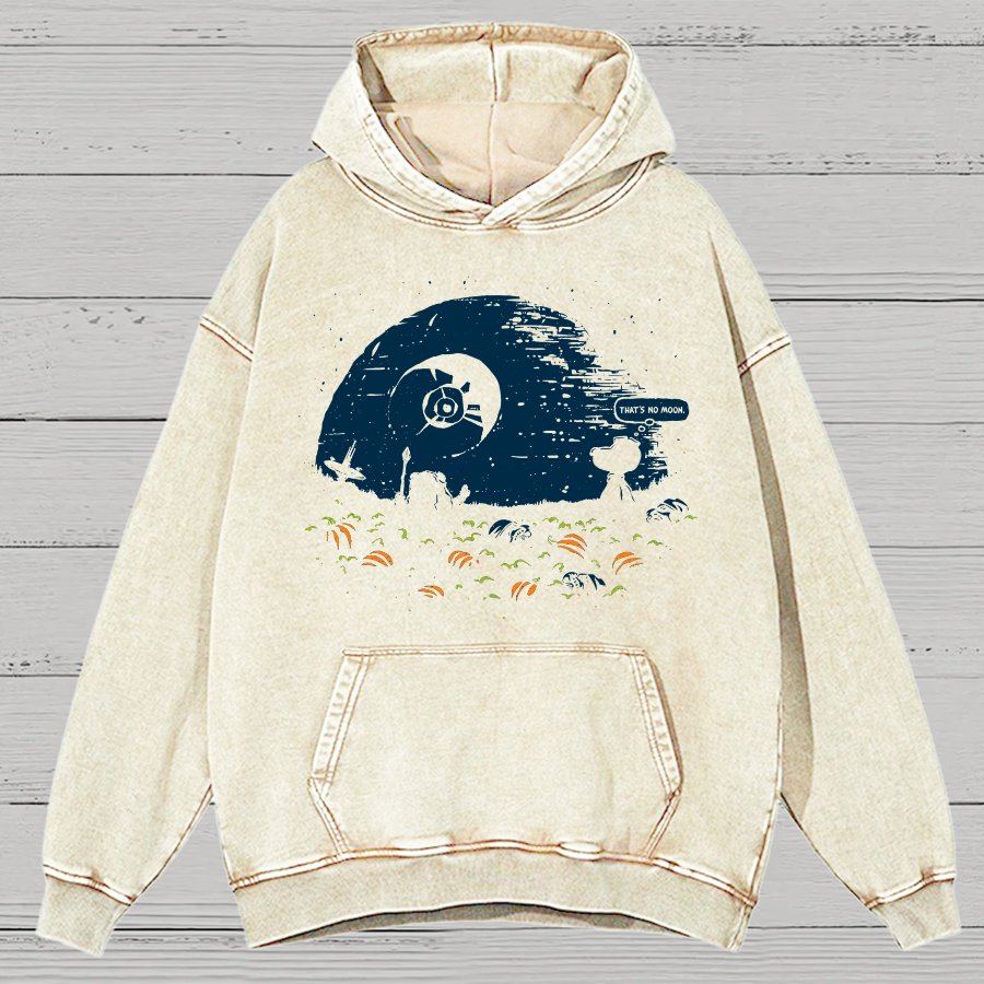 That's No Pumpkin Vintage Distressed Hoodie