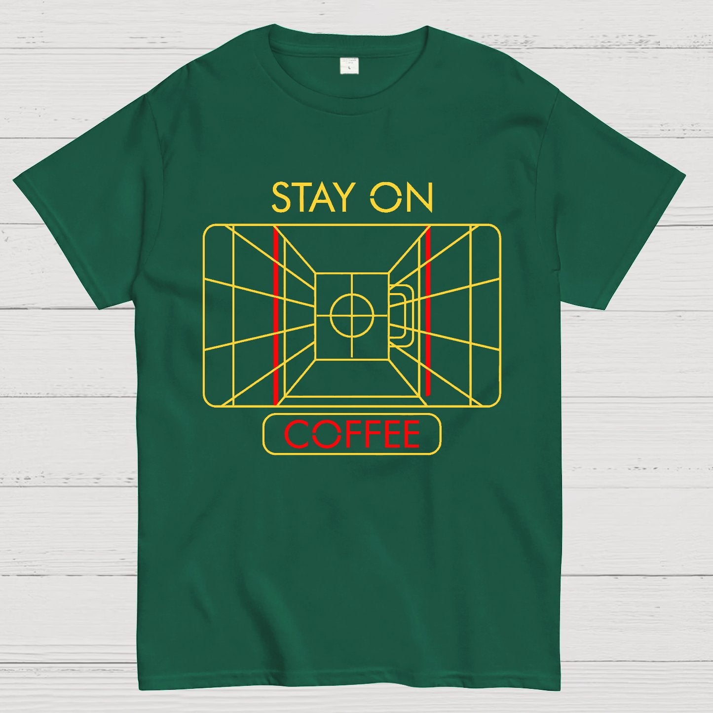 Stay On Coffee Geek T-Shirt