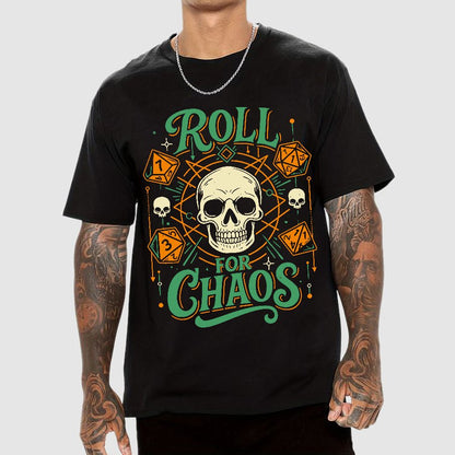 Roll For Chaos Geek T-Shirt