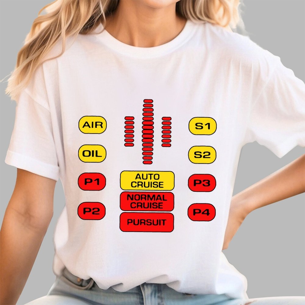 Kit Dashboard Supercar Geek T-Shirt
