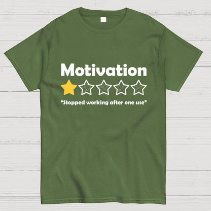 Motivation Review Geek T-Shirt